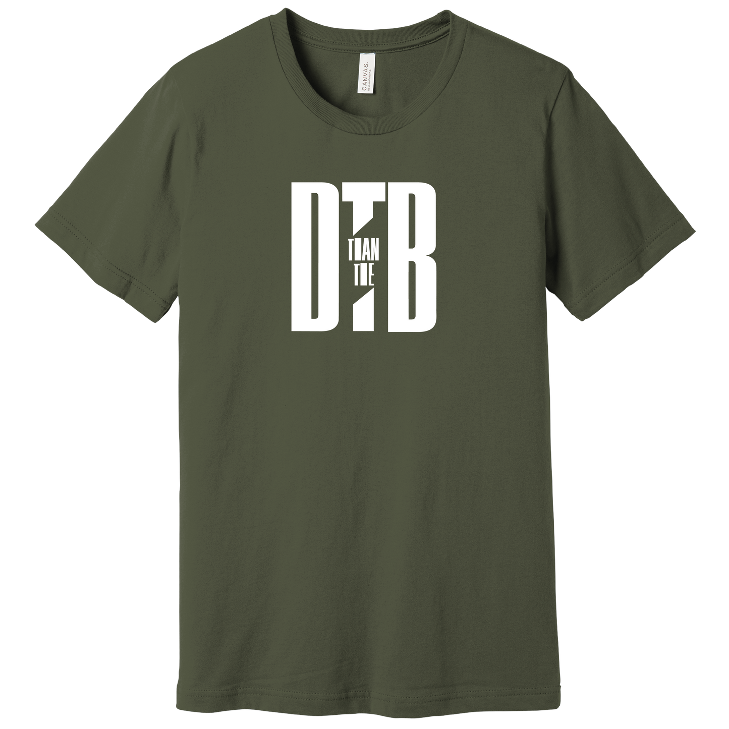 DTTB Logo Unisex T-shirt Olive